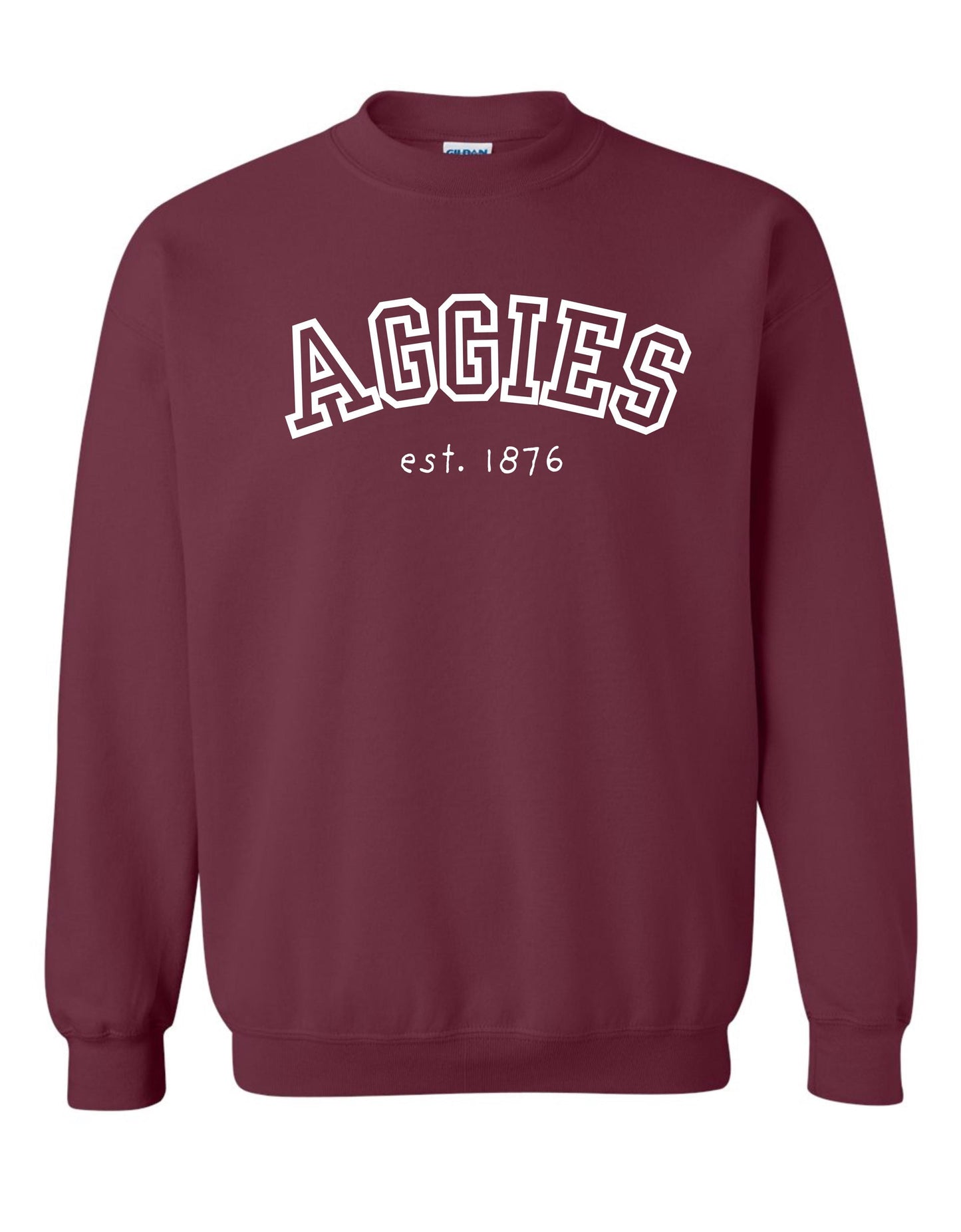 Aggie College est 1876 Crewneck