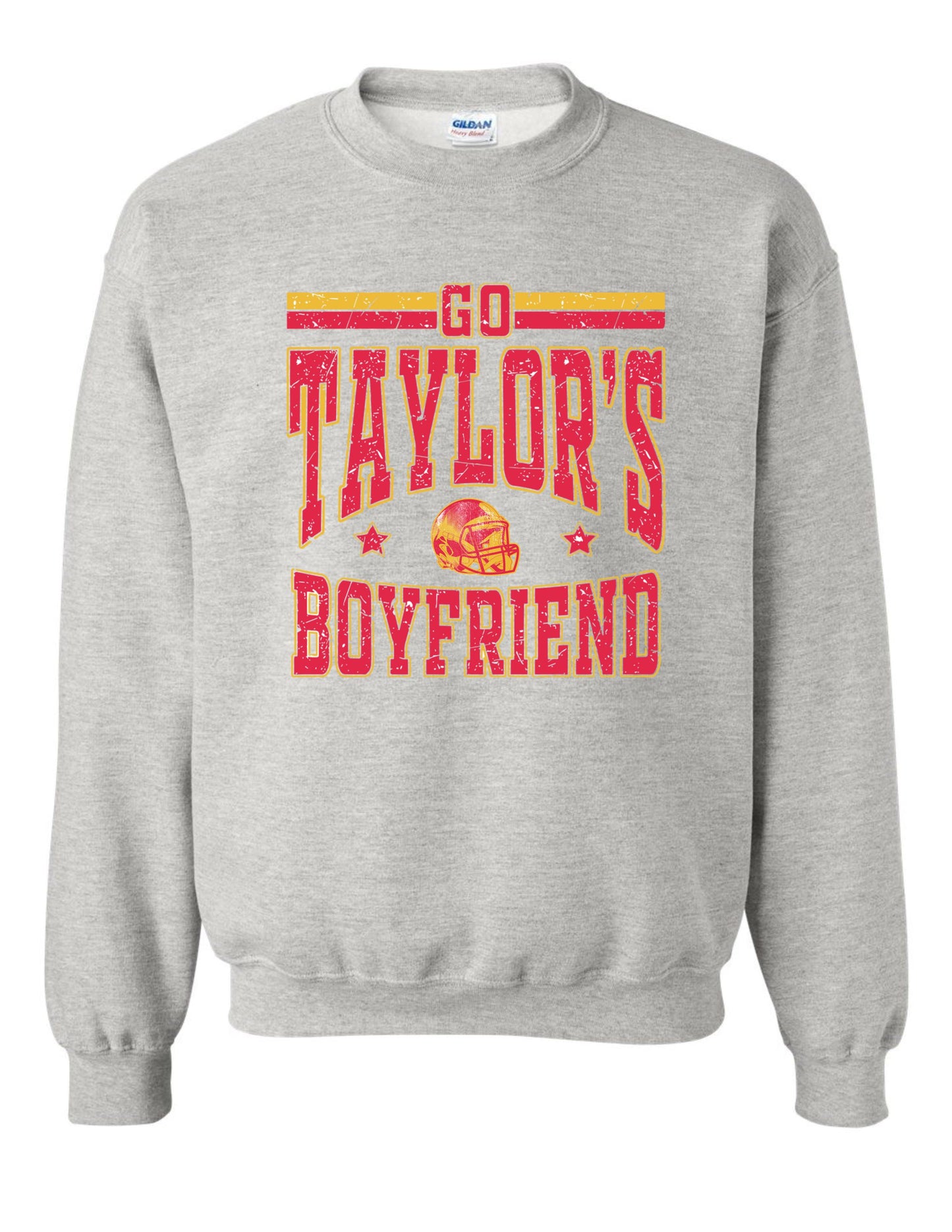 Go Taylor's Boyfriend Chiefs Crewneck