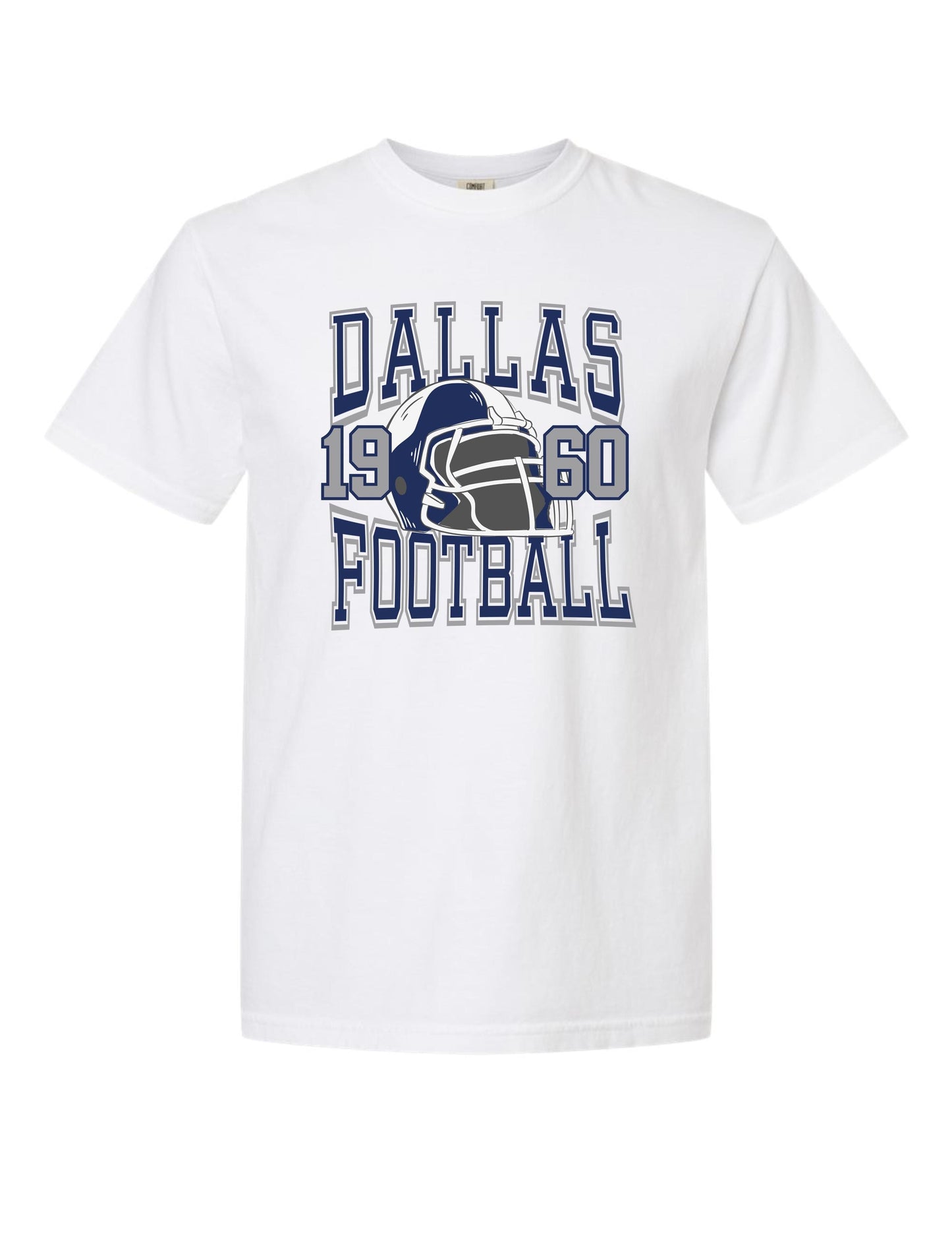 Dallas Football Helmet T-Shirt