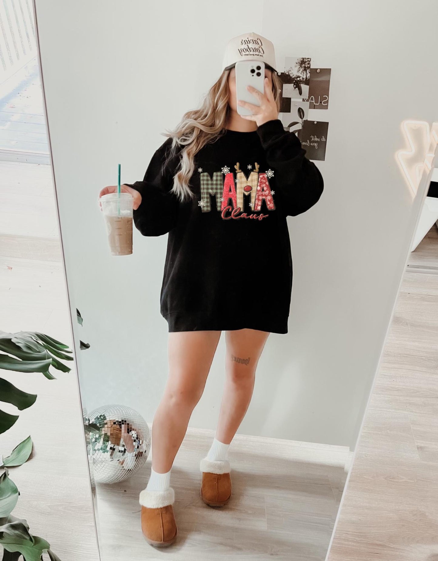 Mama Claus Christmas Crewneck