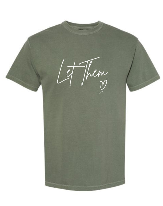 Let Them Comfort Colors Short Sleeve