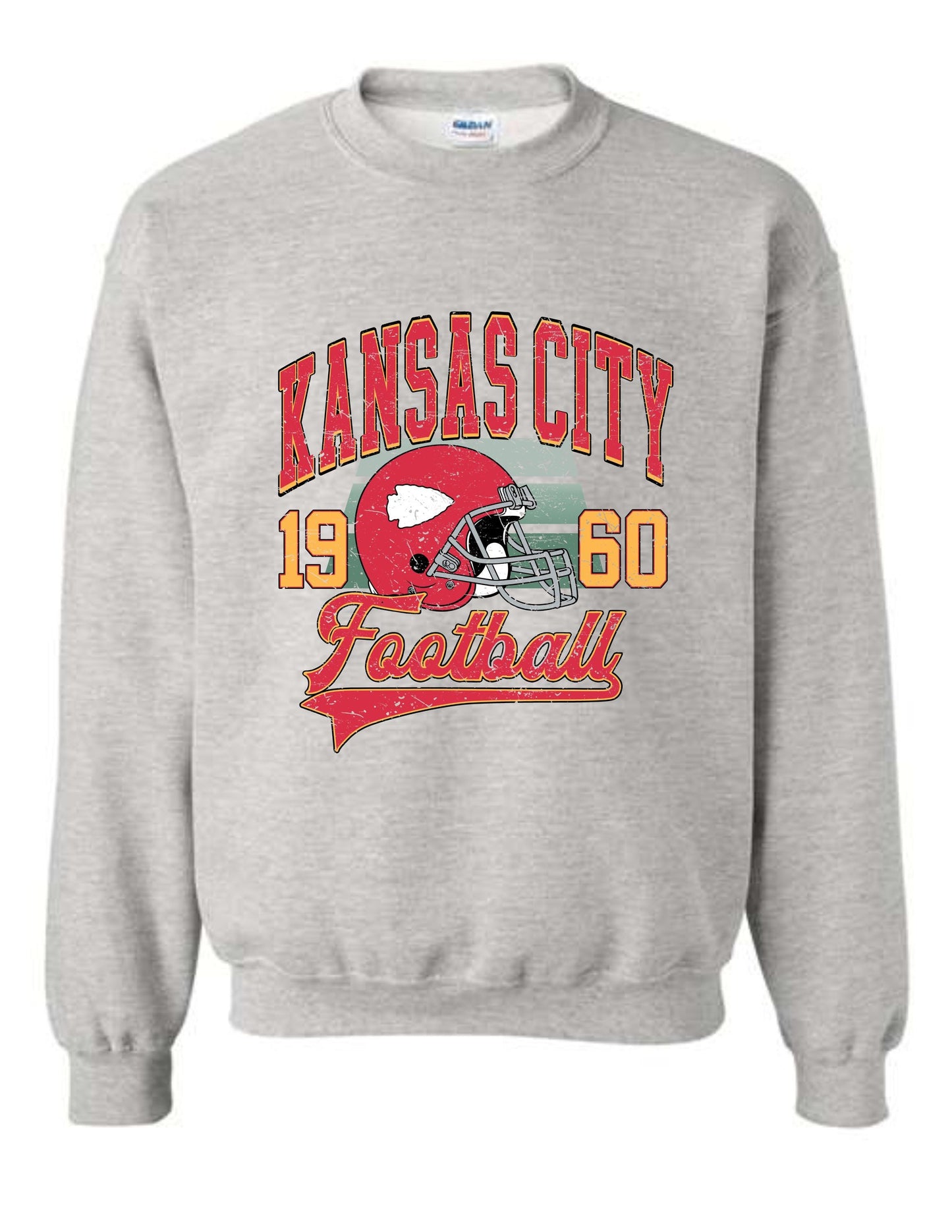 Kansas City 1960 Helmet Crewneck
