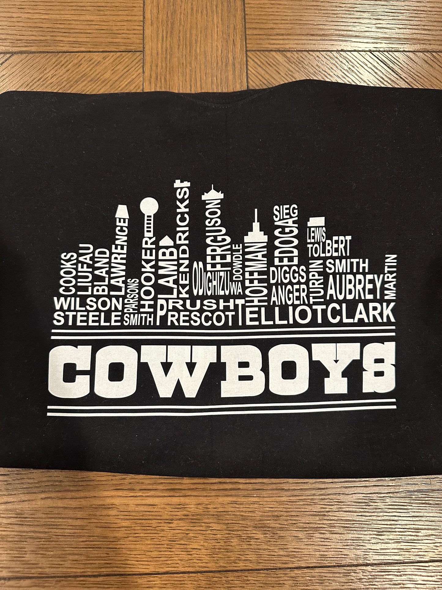 Dallas Skyline Football Crewneck