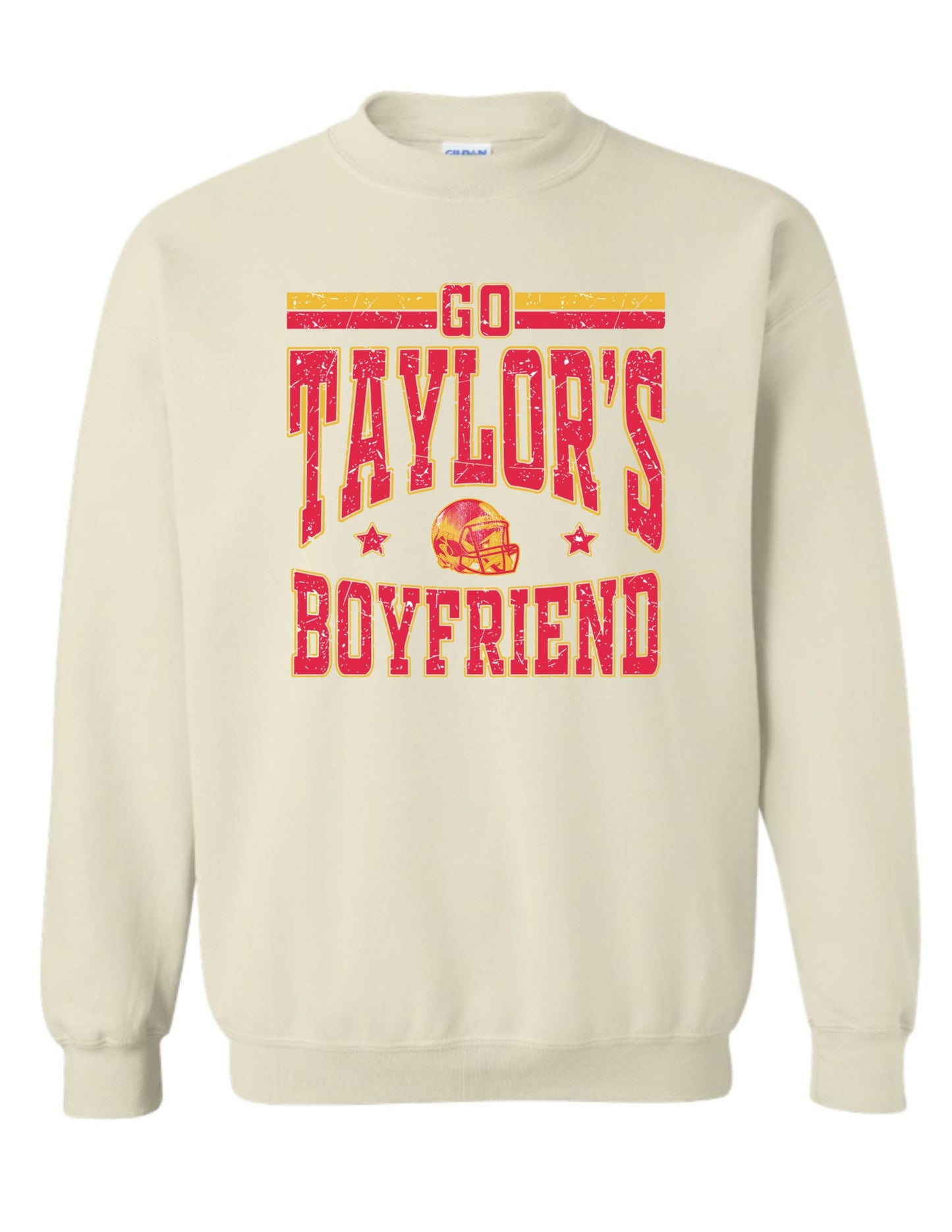 Go Taylor's Boyfriend Chiefs Crewneck