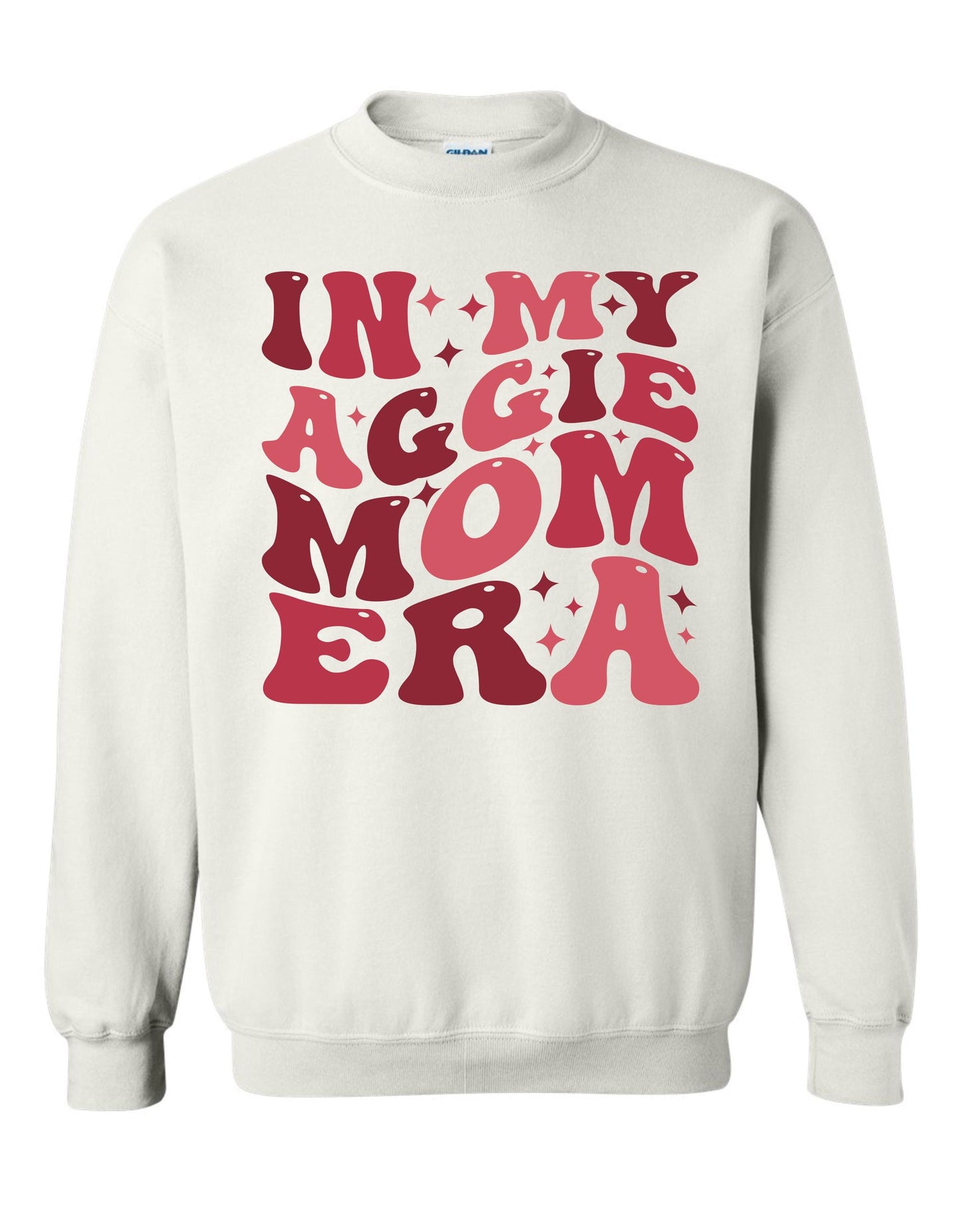 In my Aggie Mom Era Crewneck