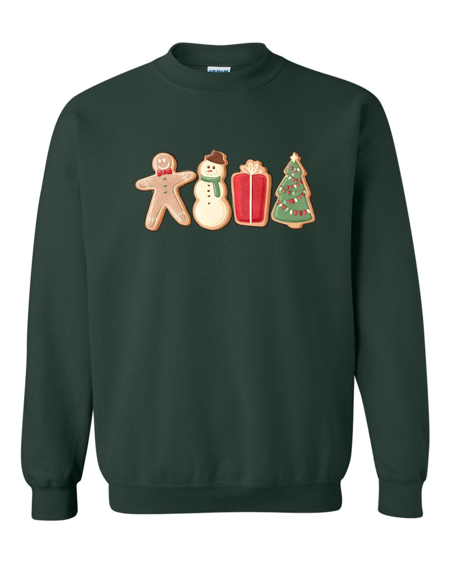 Gingerbread Cookie Christmas Crewneck