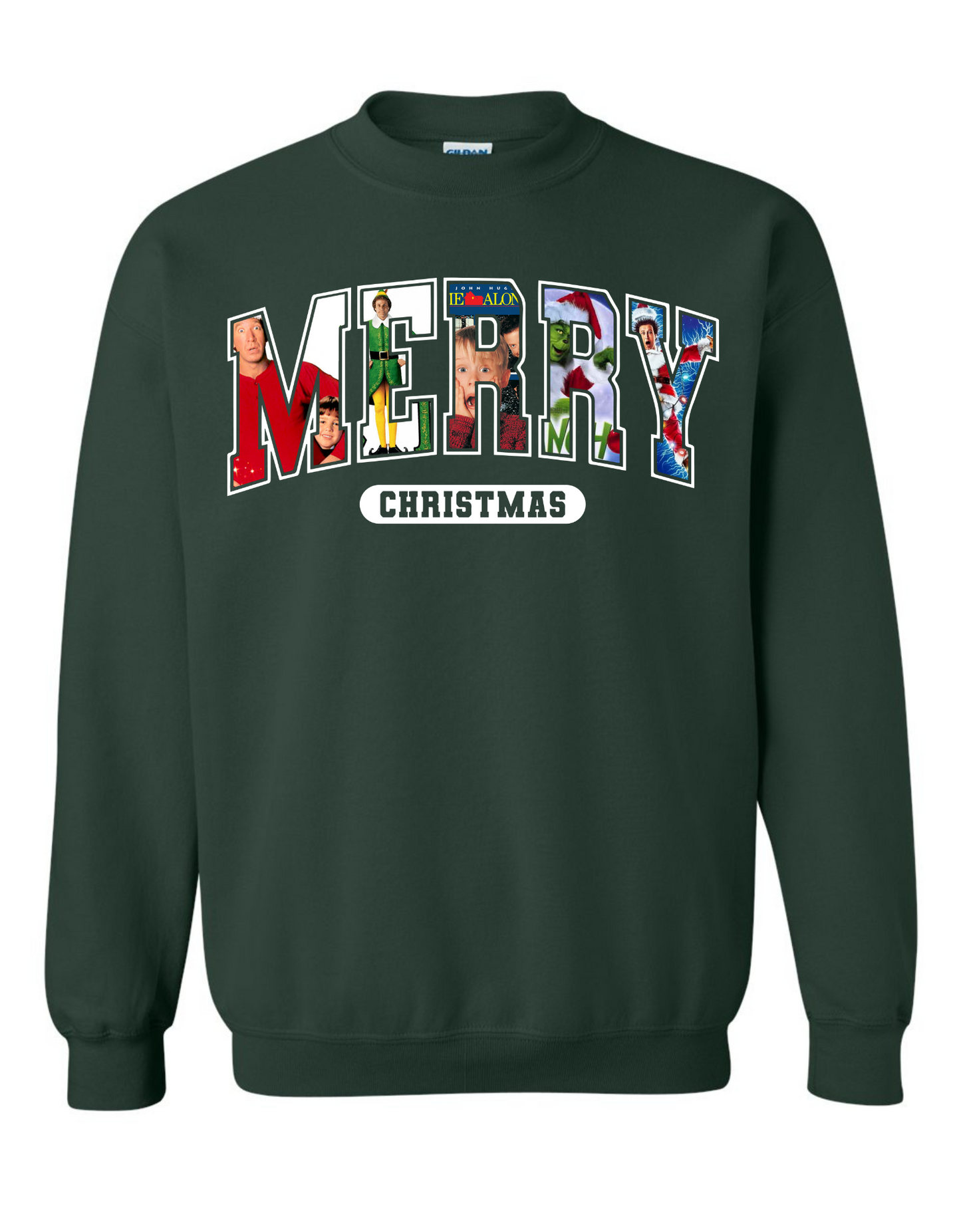 MERRY Christmas Movie Crewneck