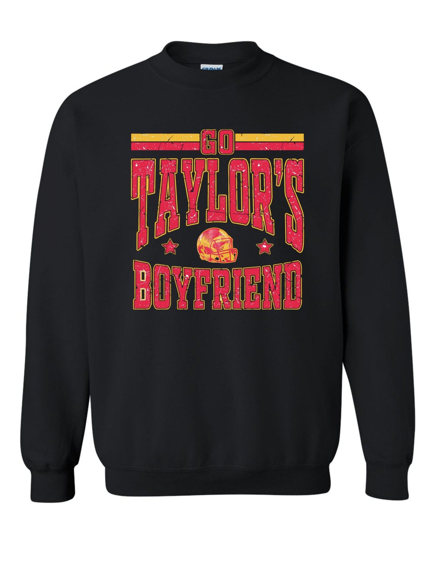 Go Taylor's Boyfriend Chiefs Crewneck