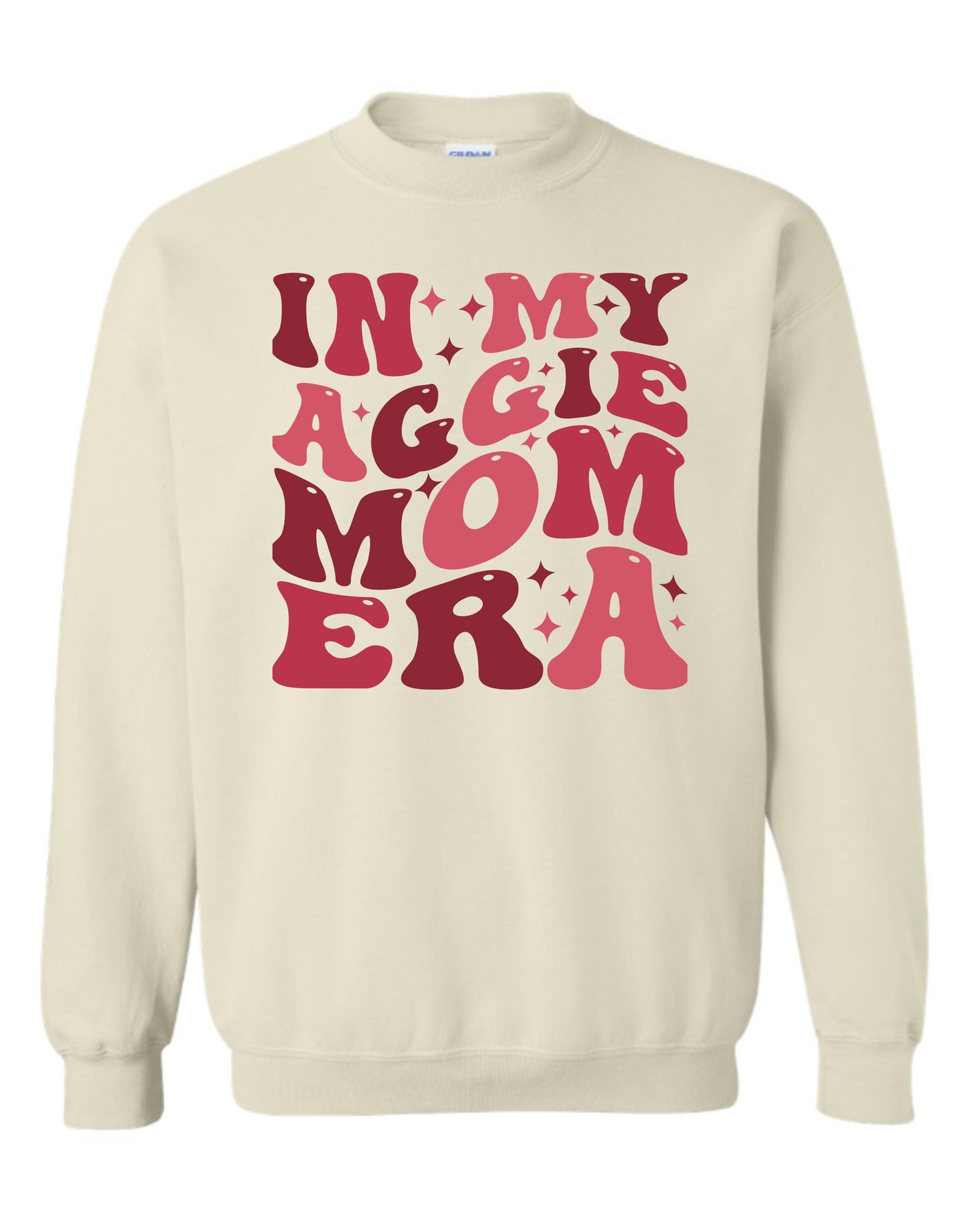 In my Aggie Mom Era Crewneck