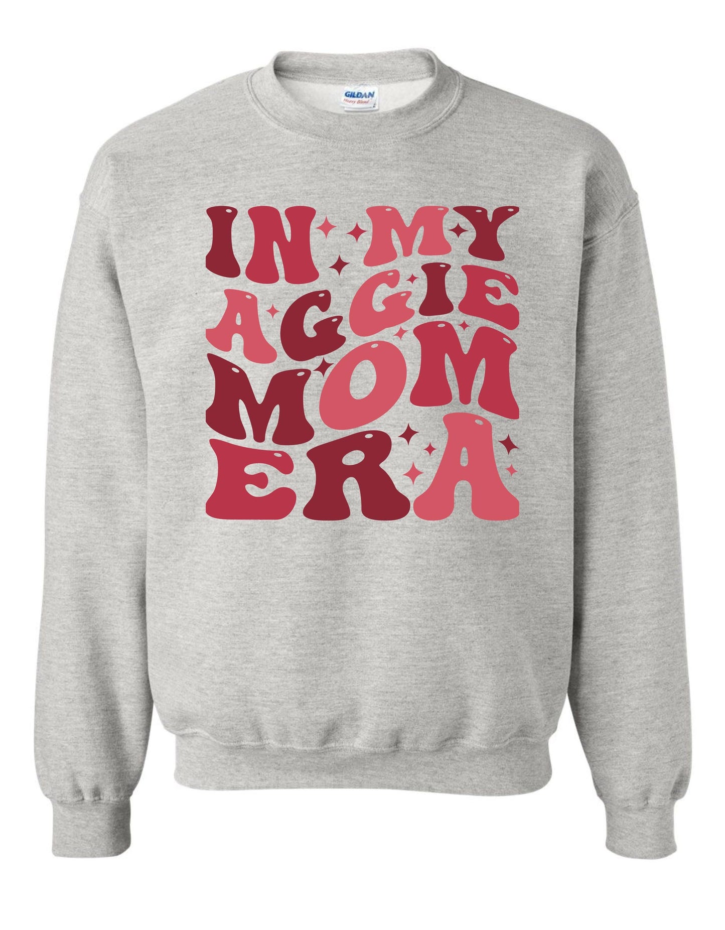 In my Aggie Mom Era Crewneck