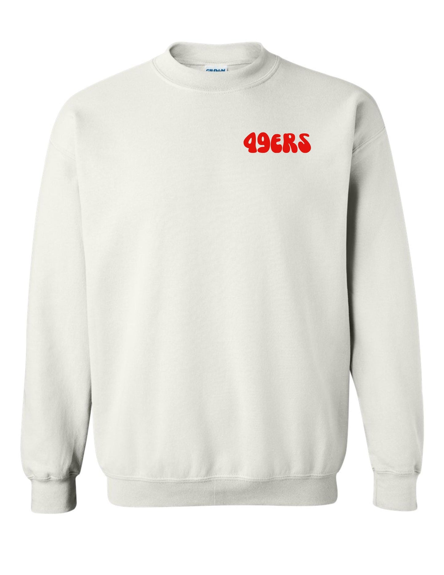 Bang Bang Niner Gang 49ers Football Crewneck