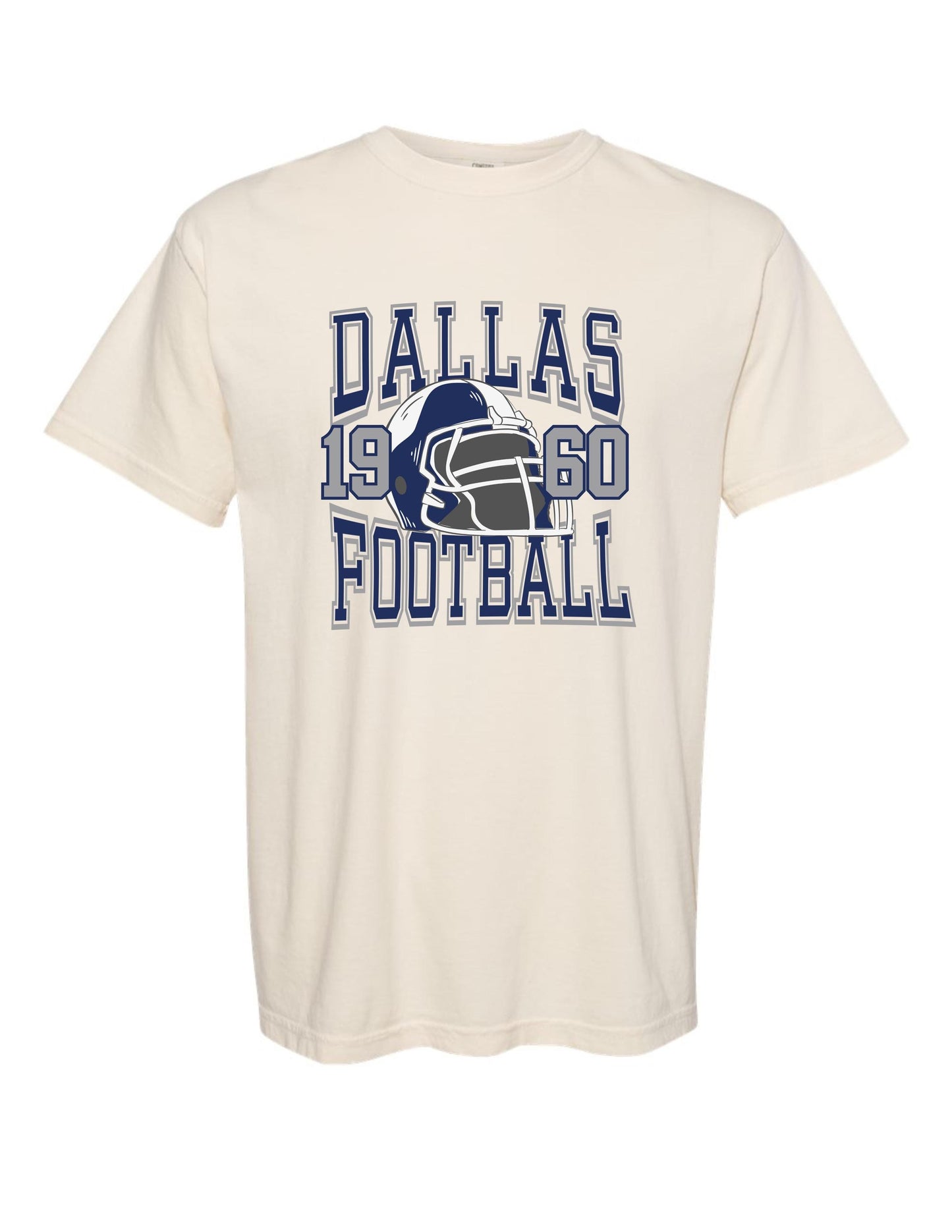 Dallas Football Helmet T-Shirt